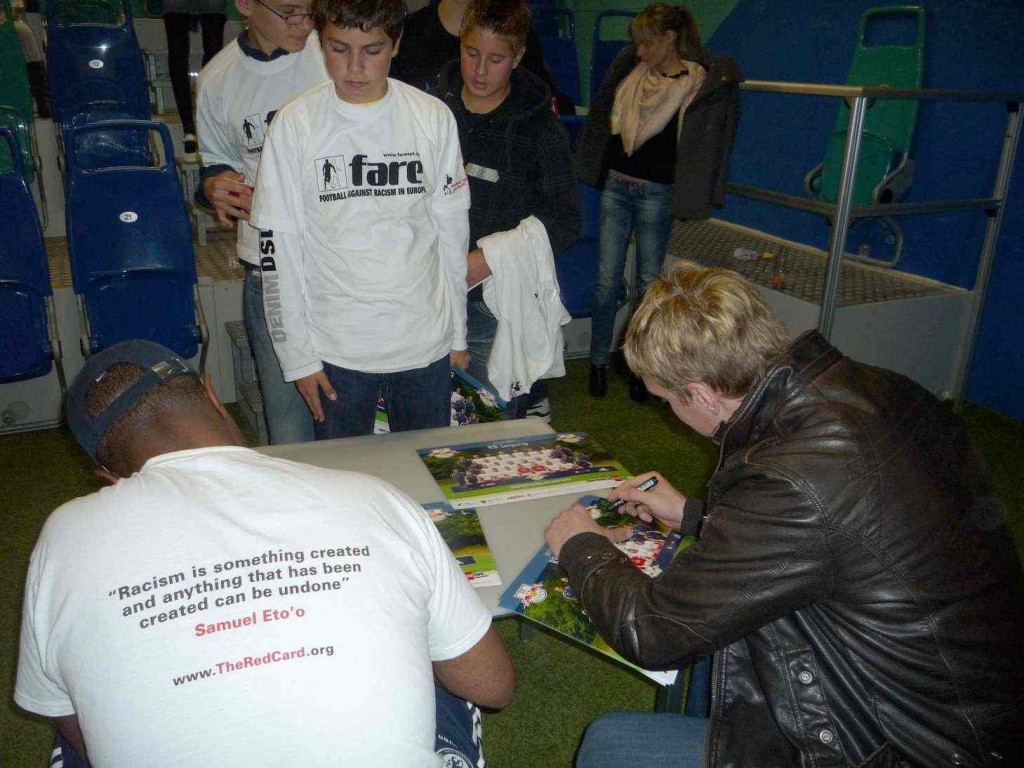 Workshop in der Red Bull Arena Leipzig