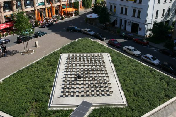 Denkmal am Standort ehemalige Gemeindesynagoge┬®silvia hauptmann