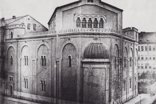 Liberal Gemeindesynagoge Gottschedstr. hist. Aufnahme.┬®stadtgeschtl.Museum Lpz..01