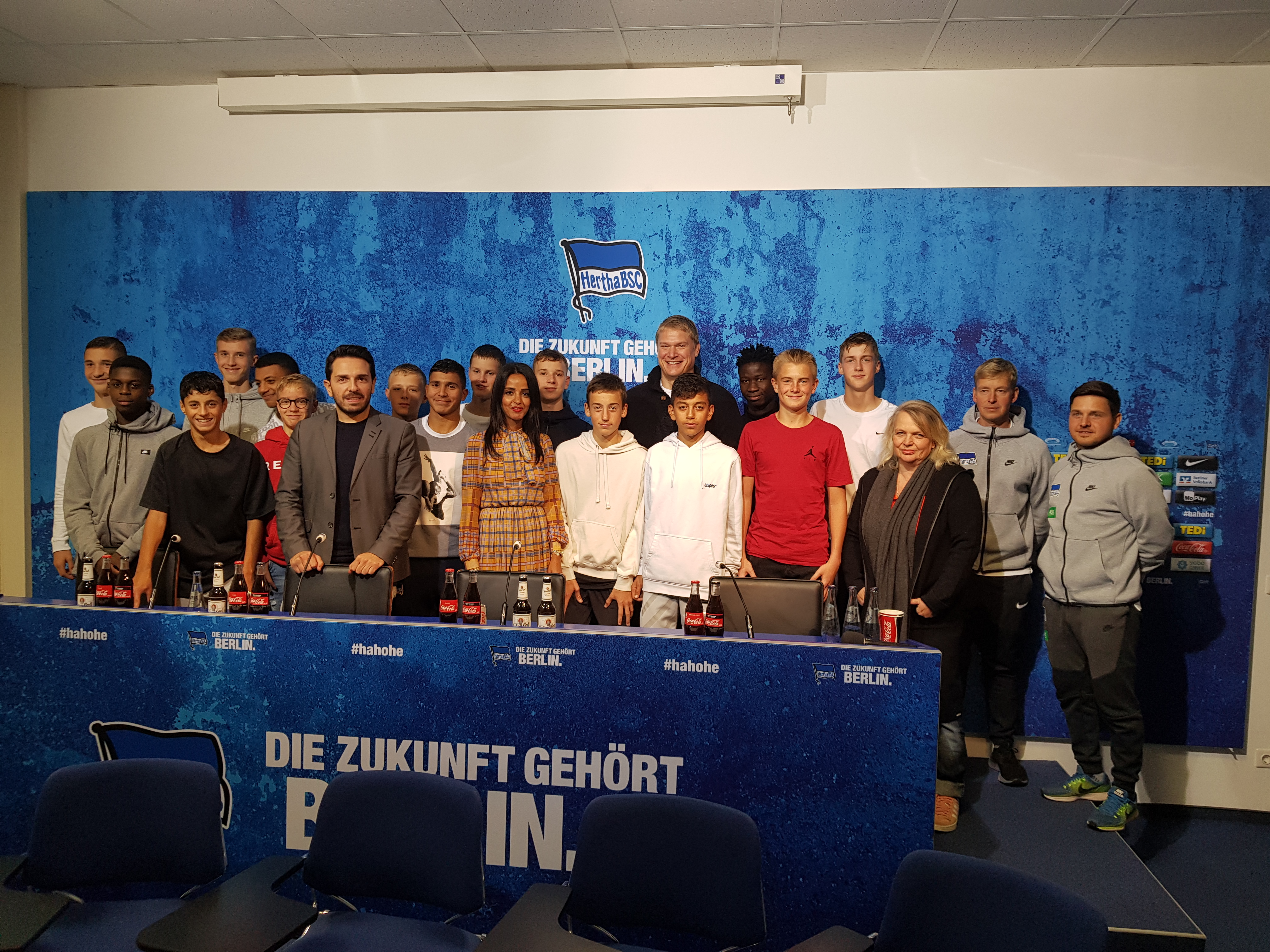 4. Veranstaltung von “Tu´was gegen Antisemitismus” –  Staatssekretärin Sawsan Chebli zu Gast bei Hertha BSC