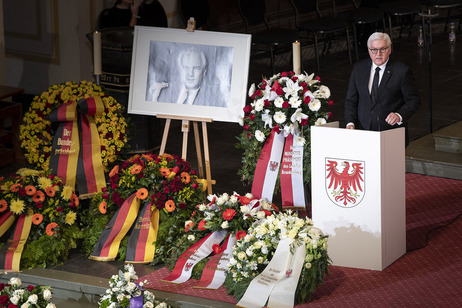 Gedenkfeier für Manfred Stolpe in der Nikolaikirche in Potsdam