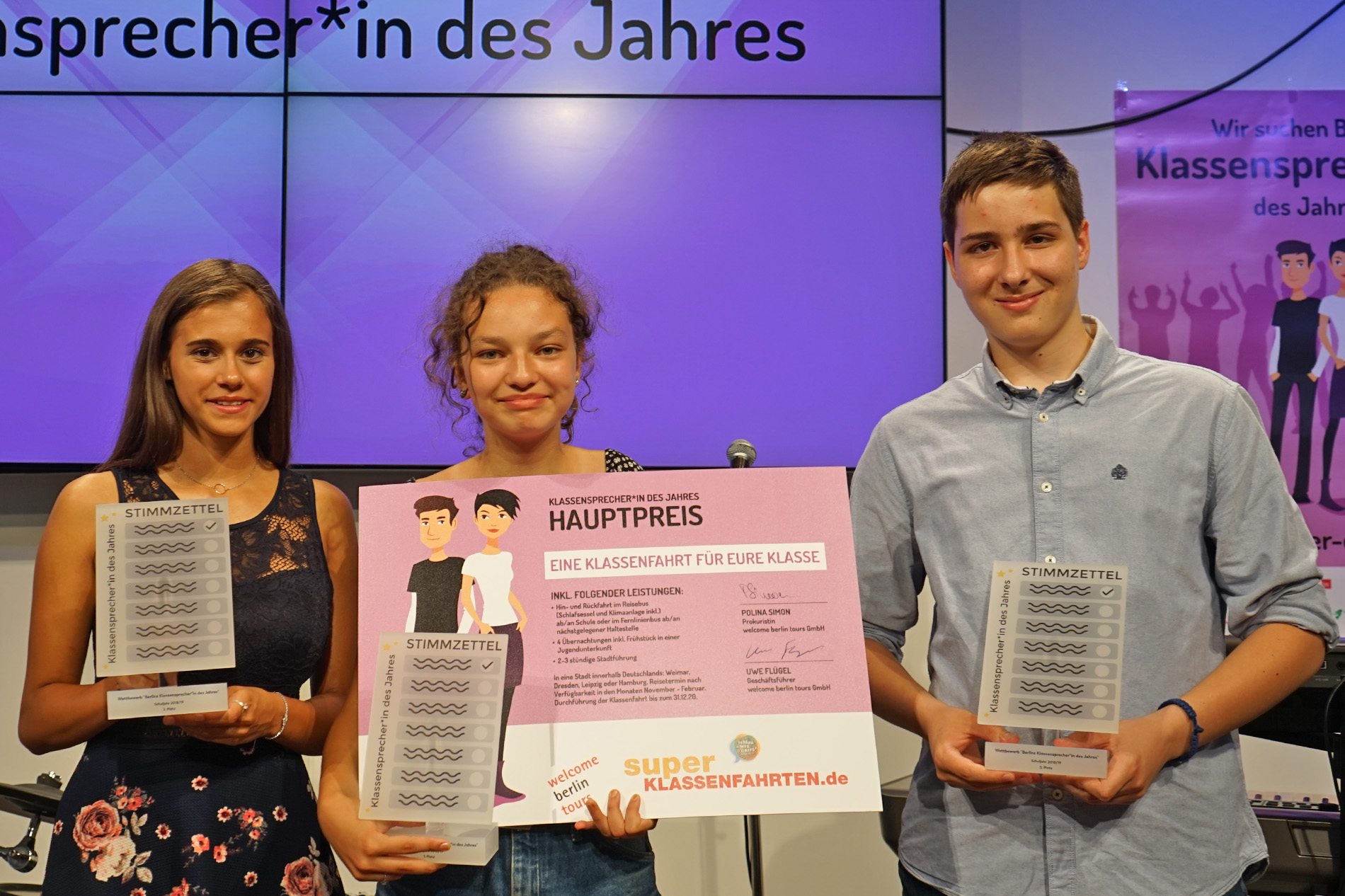 WANTED: Klassensprecher*in des Jahres