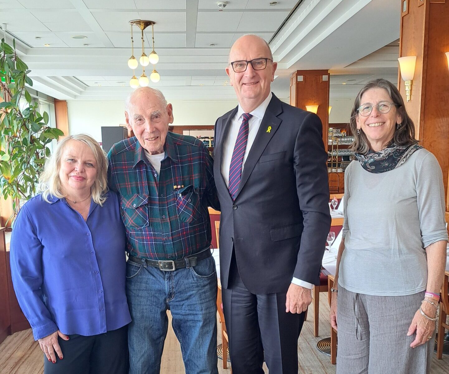 Zeitzeuge George Shefi zu Besuch in Potsdam