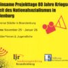 Flyer Bildungsinitiative Brandenburg: 80 Jahre Kriegsende
